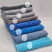 تصویر حوله دست و صورت زبرا دو رنگ سایز ۳۰ در ۴۰ 