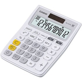 تصویر ماشین حساب کاسیو CASIO MJ-12VCb-WE Calculator 