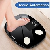 تصویر ترازو هوشمند INSMART – اندازه‌گیری چربی بدن، ضربان قلب و تعادل بدن INSMART Body Fat Scale with App – Advanced Digital Scale for Weight, Body Fat, Heart Rate & Body Balance