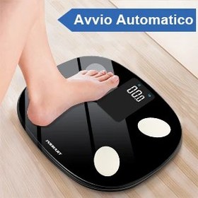 تصویر ترازو هوشمند INSMART – اندازه‌گیری چربی بدن، ضربان قلب و تعادل بدن INSMART Body Fat Scale with App – Advanced Digital Scale for Weight, Body Fat, Heart Rate & Body Balance