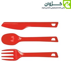 تصویر ست قاشق چنگال و کارد لایف کمپ مدل Life Camp 45803 