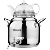 تصویر ست کتری قوری دسینی مدل النا Dessini teapot kettle set model Elena