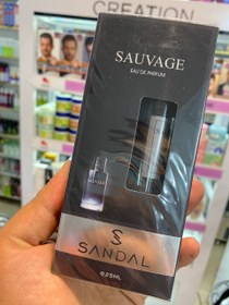 تصویر مینی ادکلن ۲۵ میل صندل رایحه ساواج SAUVAGE 