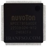 تصویر آی سی لپ تاپ Nuvoton NPCE791GA0DX 