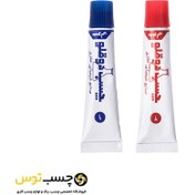 تصویر چسب دوقلوی همه کاره معمولی غفاری وزن 20 گرم 