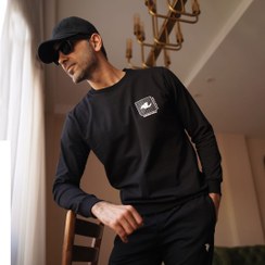 تصویر بلوز شلوار دورس مردانه TPC - مشکی بلوز شلوار دورس TPC مشکی