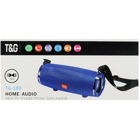 تصویر اسپیکر بلوتوثی رم و فلش خور T&G TG-189 T&G TG-189 Wireless Portable Speaker