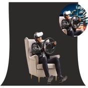 تصویر پرده مشکی 3 * 5 