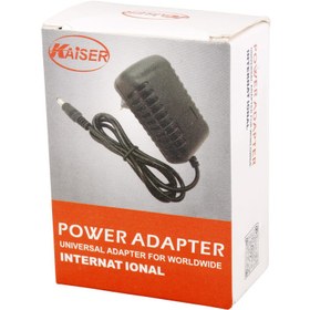 تصویر شارژر مودم کایزر 12ولت 2آمپر KAISER K-AD12 A 12V 2A POWER ADAPTER