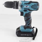 تصویر دریل پیچ گوشتی چکشی شارژی AV-2018 آلور (18 ولت) Cordless hammer screwdriver drill AV-2018 alver