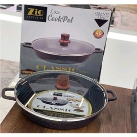 تصویر ماهیتابه زیو ترکیه تکی دایره ای در چند سایز مختلف Circular Zio Turkish pan In different sizes