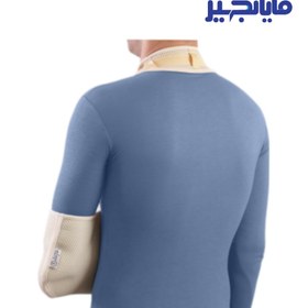 تصویر آویزدست کیسه ای 3بعدی کرم رنگ ضدحساسیت 