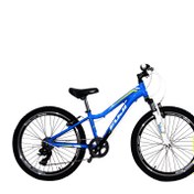 تصویر دوچرخه بچه گانه فوجی 24 Dynamite رنگ آبی/ سفید 2015 