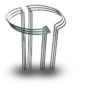 تصویر قيم( نيم حلقه‌‌ اى) 