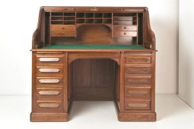 تصویر میز تحریر چوبی رولتاپ مدل A199 