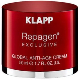 تصویر کرم ضد پیری جهانی انحصاری رپاژن ۵۰ میلی‌لیتر برند klapp Repagen Exclusive Global Anti Age Cream 50ml