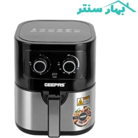 تصویر سرخ کن بدون روغن 4.5 لیتری جیپاس مدل GAF37541 geepas GAF37541 air fryer