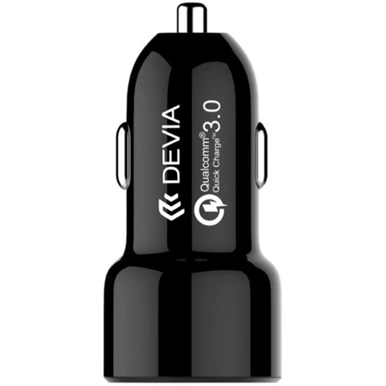 خرید و قیمت شارژر فندکی یو اس بی دویا DEVIA Smart Dual USB Car Charge ترب