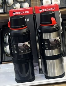 تصویر فلاسک D.KADI ظرفیت ۴ لیتر عایق حرارتی ۴۸ ساعته 