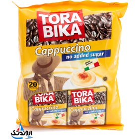 تصویر کاپوچینو رژیمی تورابیکا TORABIKA بسته 20 عددی 