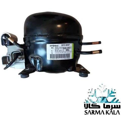 کمپرسور یخچال امبراکو مدل EMYS80HSP ظرفیت ۱/۴