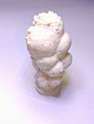 تصویر آراگونیت سفید توپی طبیعی بسیار جذاب 