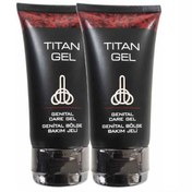 تصویر پک دو عددی ژل تیتان مشکی اورجینال تاریخ بروز 2027 