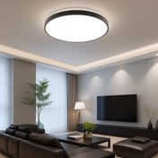 تصویر چراغ سقفی داتیس مدل سورنا رنگ مهتابی 