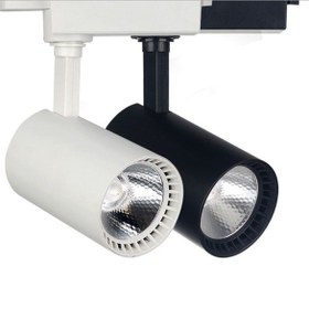 تصویر چراغ ریلی لنزدار 30 وات - سفید / مهتابی 30 watt rail light with lens