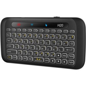 تصویر مینی کیبورد بی‌ سیم همراه با تاچ‌ پد اچ‌20 مدل DK1 ا H20 DK1 Wireless Mini Keyboard with Touchpad H20 DK1 Wireless Mini Keyboard with Touchpad