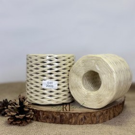 تصویر رافیا نواری کرم استخوانیG45 