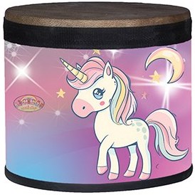 تصویر طبلک کودک طرح تک شاخ 