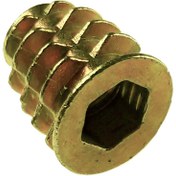 تصویر مهره روپیچ توپیچ چوب کد 615 بسته 20 عددی - کروم 