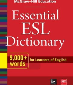 تصویر دانلود کتاب Essential ESL Dictionary for Learners of English ویرایش 1 کتاب انگلیسی فرهنگ لغت ضروری ESL برای زبان آموزان انگلیسی ویرایش 1