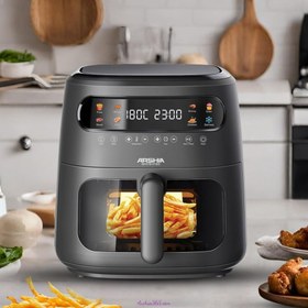 تصویر سرخ کن 8 لیتری عرشیا مدل AF478-3183 arshia AF478-3183 air fryer