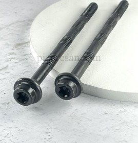 تصویر پیچ سرسیلندر پژو 405 نیم رزوه بسته 5عددی 