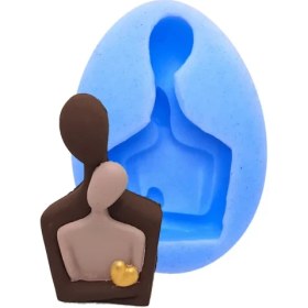 تصویر قالب سیلیکونی آغوش مادر و فرزند 