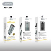 تصویر شارژر فندکی ماشین YS-1204-1205 YESPLUS 