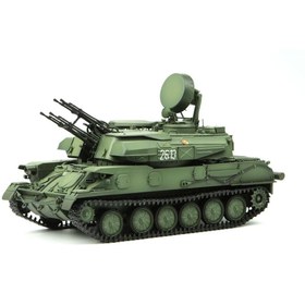 تصویر Meng Ts-023 1/35 مقیاس روسی Zsu-23-4 (SHİLKA) تانک ضد هوایی، کیت مدل پلاستیکی 