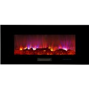 تصویر شومینه برقی LCD طول 110 سانتی متر 110 cm long LCD electric fireplace