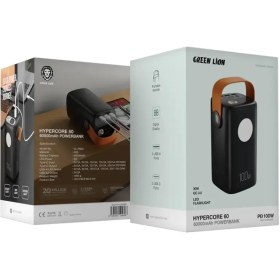 تصویر پاوربانک گرین مدل Hyper Core 60 ظرفیت ۶۰ هزار میلی‌آمپر با توان ۱۰۰ وات 