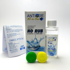 تصویر مایع لنز و محلول شستشوی لنز آنتیک Antique سایز 120 میل Antique