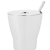 تصویر ظرف شکر دبلیو ام اف مدل WMF Sugar bowl with lid and spoon 