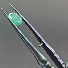 تصویر زمرد بیضی کد 37266 