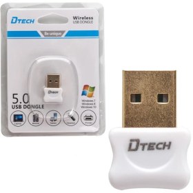 تصویر دانگل بلوتوث VER.5 برند DTECH 