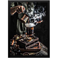 تصویر تابلو کافه و قهوه کد Cafe077 