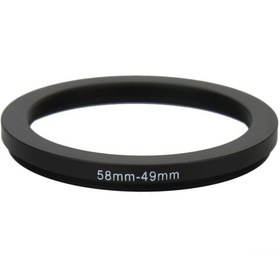 تصویر آداپتور کاهشی فیلتر کی وی مدل 58mm-49mm 