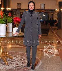تصویر مانتو شلوار اداری الینا 