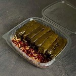 تصویر دلمه برگ مو پخته ترش و ملس 