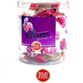 تصویر لوکوم گل محمدی ای دو ۳۰۰گرمی 